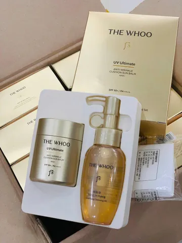 The Whoo UV Ultimate Anti-Wrinkle Cushion Sun Balm chống nắng