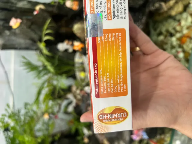 TPBVSK VIÊN NGHỆ NANO CURCUMIN HỘP 30 VIÊN