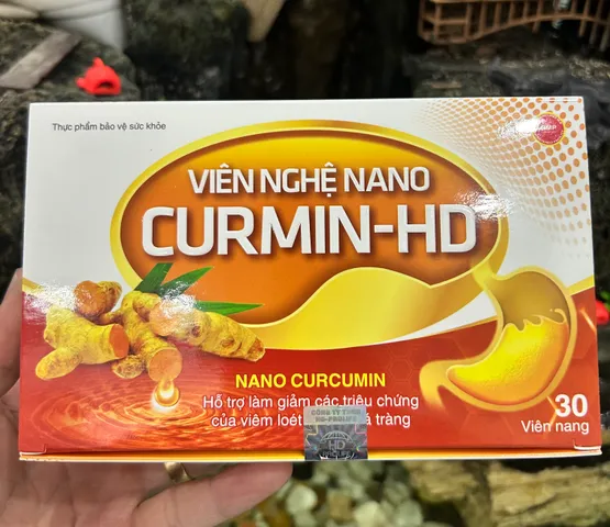 TPBVSK VIÊN NGHỆ NANO CURCUMIN HỘP 30 VIÊN