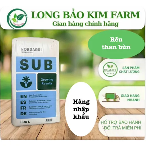 RÊU THAN BÙN PEATMOSS – GIÁ THỂ CAO CẤP CHO CÂY TRỒNG gói 500gram