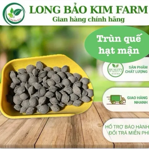 Phân Bón Trùn Quế Viên Nén Giúp Tăng Cường Dinh Dưỡng Cho Cây Trồng, Dung Tích 1Kg