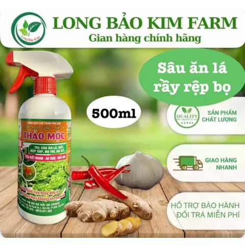 Chế phẩm sinh học thảo mộc bảo vệ cây trồng chai 500ml