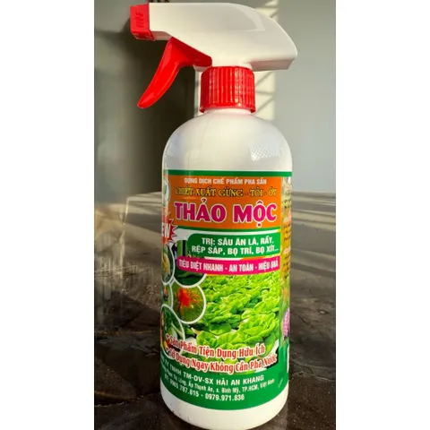 Chế phẩm sinh học thảo mộc bảo vệ cây trồng chai 500ml