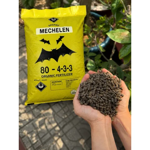 [ Combo 5kg ] Phân Hữu Cơ Dơi Mechelen 80-4-3-3