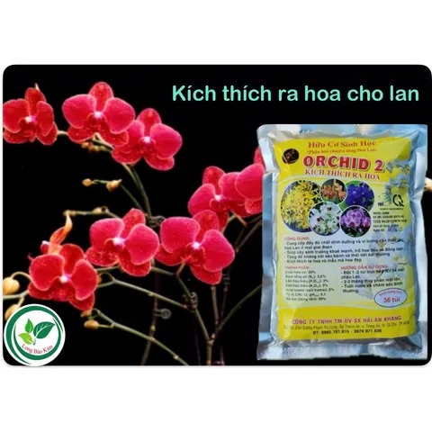 Phân Bón Hữu Cơ Siêu Hoa Lan Orchid 2 Giúp Kích Thích Ra Hoa, Dung Tích 500gram