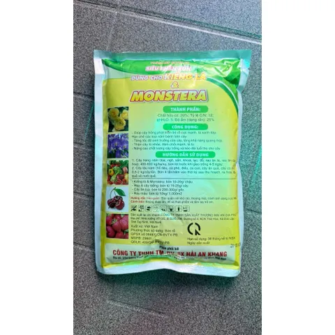 Siêu Phân Bón Dùng Cho Cây Kiểng Lá Và Monstera Gói 700gram