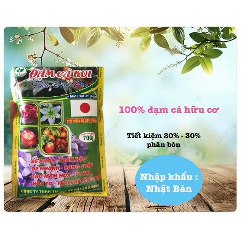 Đạm cá koi siêu đậm đặc gói 700gram nhập khẩu Nhật Bản