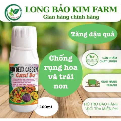 Phân Bón Canxi Bo 100ml – Bổ Sung Canxi Bo, Chắc Trái, Giảm Rụng Hoa