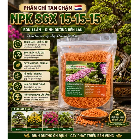 Phân tan chậm hi control 15 15 15 hàng nhập khẩu Hà Lan