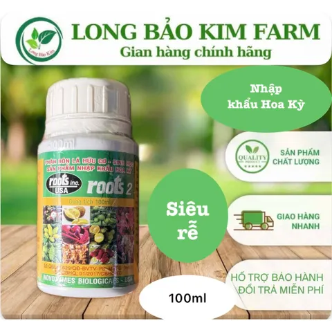ROOTS 2 – KÍCH RỄ MẠNH, BẬT CHỒI NHANH, PHỤC HỒI CÂY SUY CHAI 100ml
