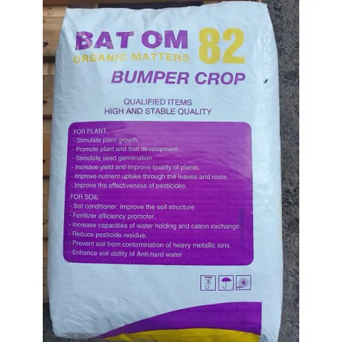 [Combo 5kg] Phân Hữu Cơ Viên Nén Bao Dơi Bỉ Chiết 1KG | BAT OM 82 Organic Matters | Hàng Nhập Khẩu