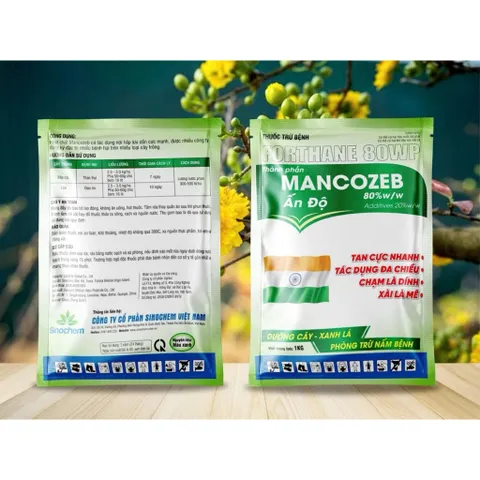 MANCOZEB XANH Phòng Trừ Thối Nhũn, Vàng Lá, Xoăn Đọt, Phấn Trắng, Khô Đầu Lá, Sương Mai…