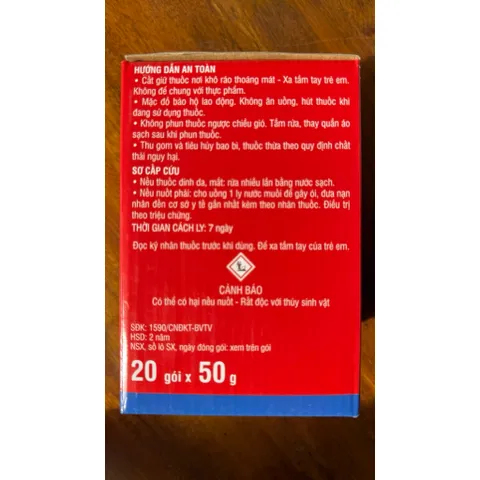 [Hộp 20 gói ]Thuốc Trừ Bệnh Norshield 86.2WG Gói 50g – Đặc trị nấm, sạch bệnh nhanh, an toàn cây trồng