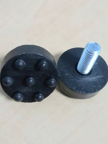 10 cái Chân Tăng Chỉnh Đế Gai Chống Trượt M6 M8, Ốc Chân Chấm Bi Điều Chỉnh Bàn Ghế Kệ Sắt