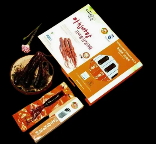 Hồng Sâm Tẩm Mật Ong Nguyên Củ Achimmadang Hàn Quốc - Hộp 8 Củ 300g Giúp Tăng Cường Sức Khỏe và Giảm Mệt Mỏi 894937