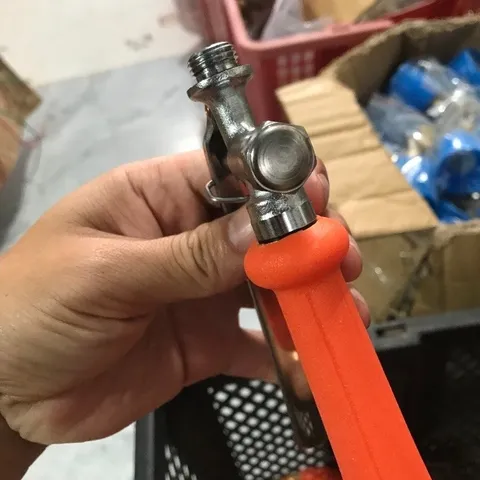 Tay bóp Inox bình xịt bình điện phun sâu của đầu ren 13.8mm và 18mm dùng cho tưới nước, xịt rửa xe, vệ sinh