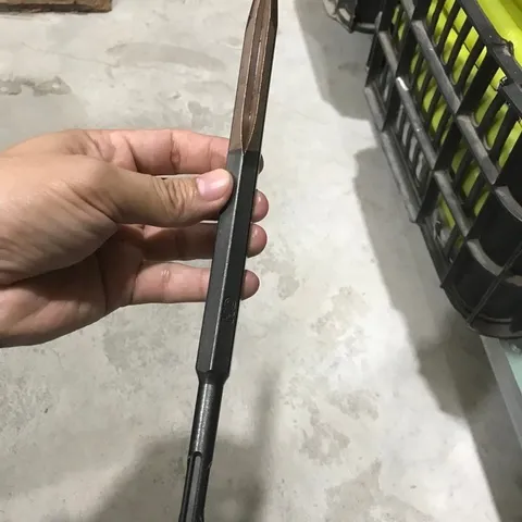 Mũi đục phá bê tông Hoa khế HD nhọn dẹt 14&17 (25cm) Thép tôi siêu bền bỉ