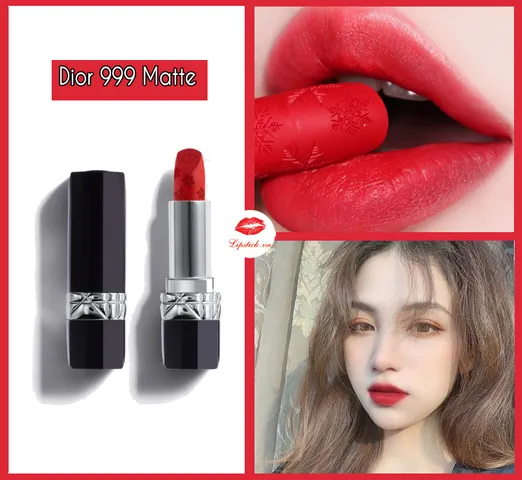 Son D Rouge Velvet Màu 999 Đỏ thuần 3,5g