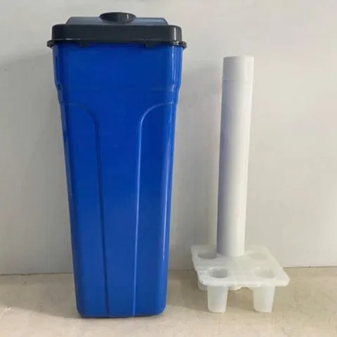 Thùng đựng muối hoàn nguyên hạt nhựa trong hệ thống lọc