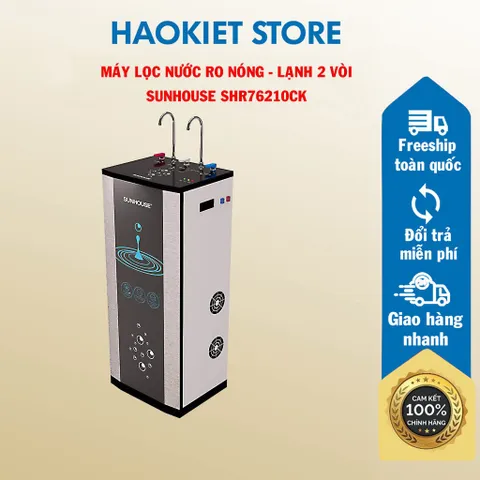 Máy Lọc Nước Ro Nóng Lạnh Sunhouse Shr76210ck, Shr76213ck 10 Cấp Lọc - Hàng chính hãng.