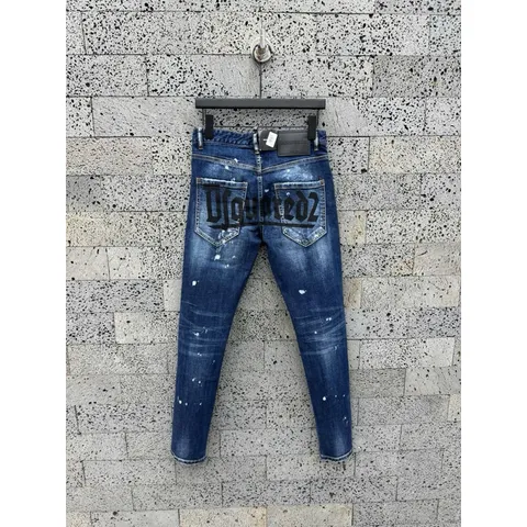 Quần Nam Jean Mẫu chữ mông kèm was rách + vẩy sơn - shop mới mong ae ủng hộ ạ