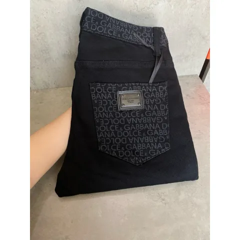 Quần Jean Nam Đen Trơn Đơn Giản Dễ Mặc Chuẩn Hàng 1:1