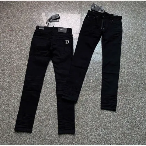 Quần Jeans Bò Nam Đen Trơn Khóa Lệch Đơn Giản Logo Innox Sáng Bóng - Nhận hàng chuẩn đẹp 1:1