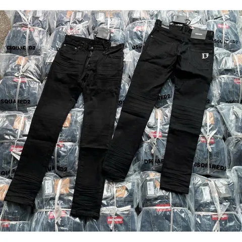 Quần Jeans Bò Nam Đen Trơn Khóa Lệch Đơn Giản Logo Innox Sáng Bóng - Nhận hàng chuẩn đẹp 1:1