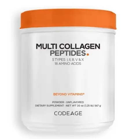 Bột Collagen Codeage Multi Collagen Peptides 567g - Hỗ Trợ Trẻ Hóa Da, Tăng Đàn Hồi, Giảm Nếp Nhăn, Xuất Xứ Mỹ