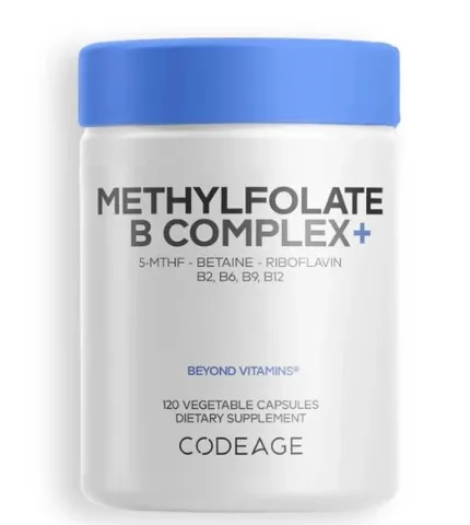 Viên uống bổ não Codeage Methylfolate B Complex (Hộp 120 viên)