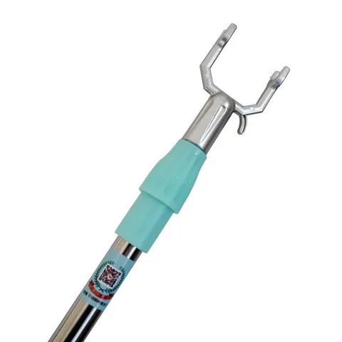 Cây phơi quần áo bằng inox kéo dài 1,5M - Cây gậy lấy đồ trên cao có thể kéo dài xếp gọn 2500QH