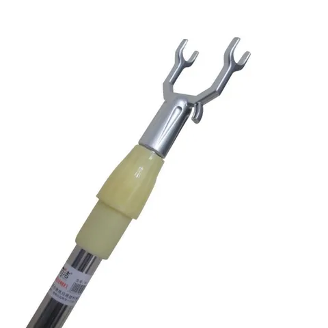 Cây phơi quần áo bằng inox kéo dài 1,5M - Cây gậy lấy đồ trên cao có thể kéo dài xếp gọn 2500QH