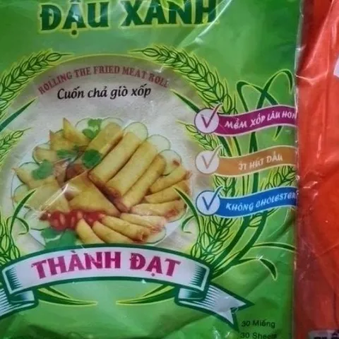 5 Gói Bánh đa nem đậu xanh - bánh đa nem rế như ý
