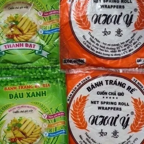 5 Gói Bánh đa nem đậu xanh - bánh đa nem rế như ý