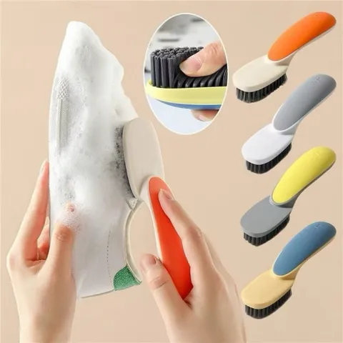 Bàn chải mini đa năng có tay cầm tiện lợi ( màu ngẫu nhiên)