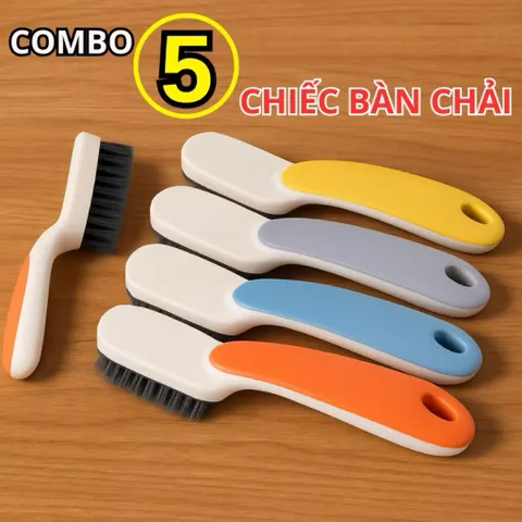 Bàn chải mini đa năng có tay cầm tiện lợi ( màu ngẫu nhiên)