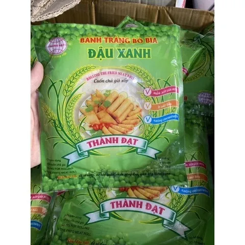 10 Gói bánh tráng bò bía đậu xanh - Bánh cuốn chả giò