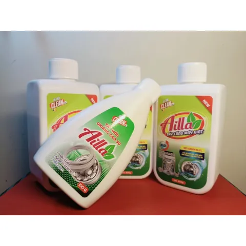Compo Bột siêu tẩy lồng giặt Ailla 300g + tẩy gioăng cao su ,tẩy nấm mốc máy giặt 100g