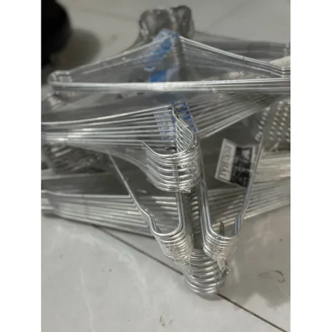 Combo 50 móc nhôm phơi quần áo loại 3kg tiện ích