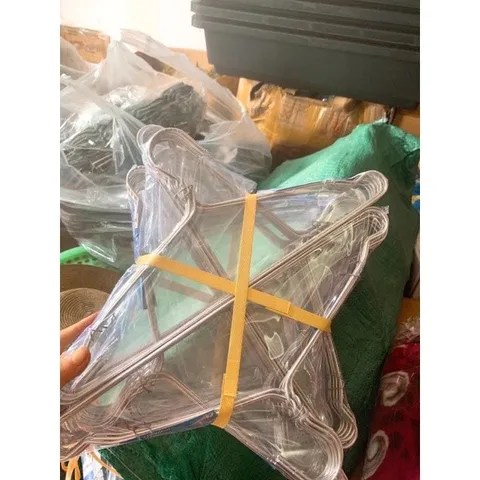 20 Móc nhôm quần áo có rãnh chống tụt loại 3 kg / Mắc áo nhôm siêu tiện ích
