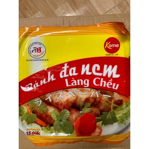 combo 10 tệp Bánh Đa Nem Làng Chều 15 Chiếc