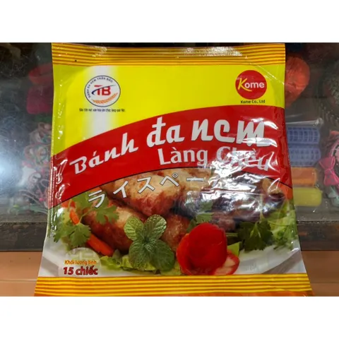 combo 10 tệp Bánh Đa Nem Làng Chều 15 Chiếc