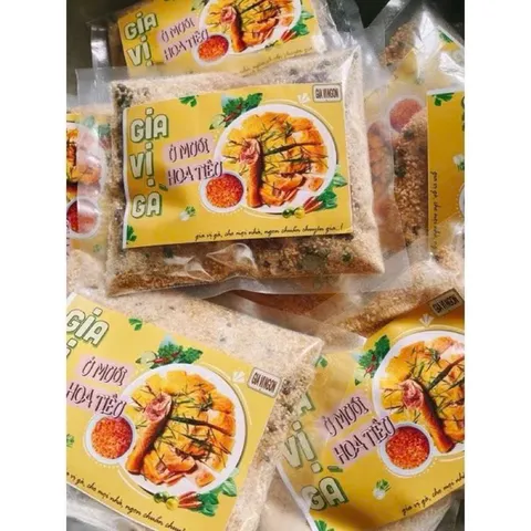 Combo 3 gói gia vị Gà Ủ Muối Hoa Tiêu(300g/gói) chuẩn vị