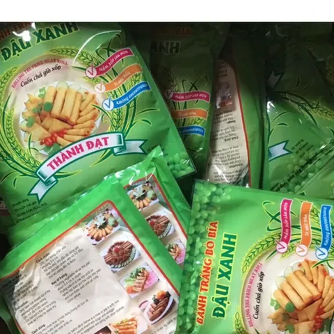 Combo 10 Gói 300 lá bánh đa nem, vỏ bò bía cuộn nem size 16cm