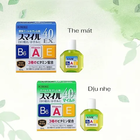 Nước nhỏ mắt 40 EX Mild Lion dùng cho người làm việc văn phòng dùng máy tính và điện thoại Nhật Bản - Kokubo