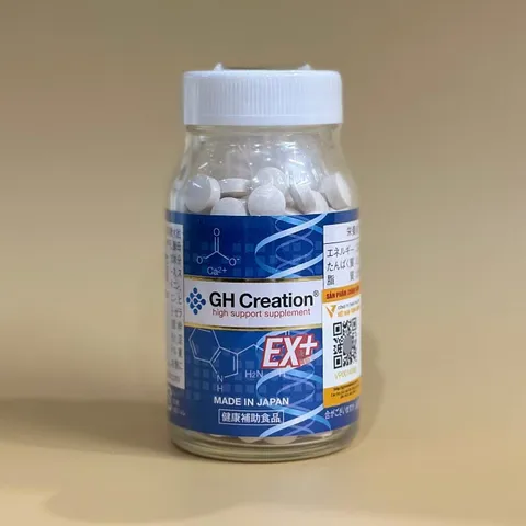 Viên uống hỗ trợ tăng chiều cao GH Creation EX+ Nhật Bản 270 viên (Nhập khẩu tem phụ chính hãng)