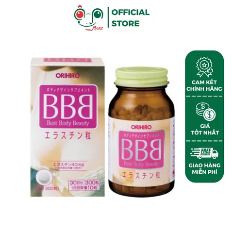 Viên uống nở ng.ực  BBB ORIHIRO tăng vòng 1 săn chắc ng.ực chống chảy xệ hồng nhũ hoa tăng size vòng 1