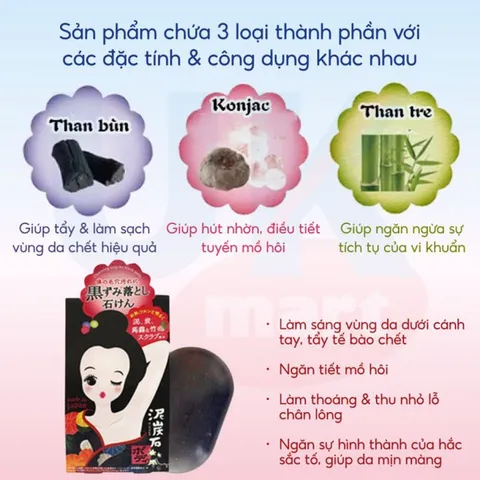 Xà phòng ngừa thâm nách Pelican Nhật Bản