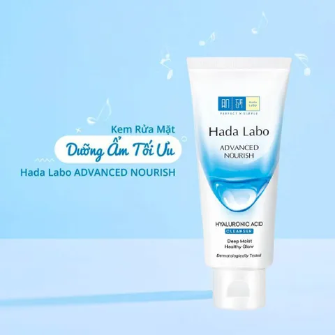 Sữa Rửa Mặt Hada Labo Advanced Nourish / Perfect White / Acne Care / Pro Anti Aging Cleanser 80g 897743