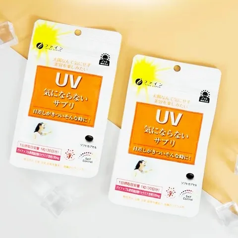 Viên uống chống nắng UV trắng da Fine Japan 30 viên/gói